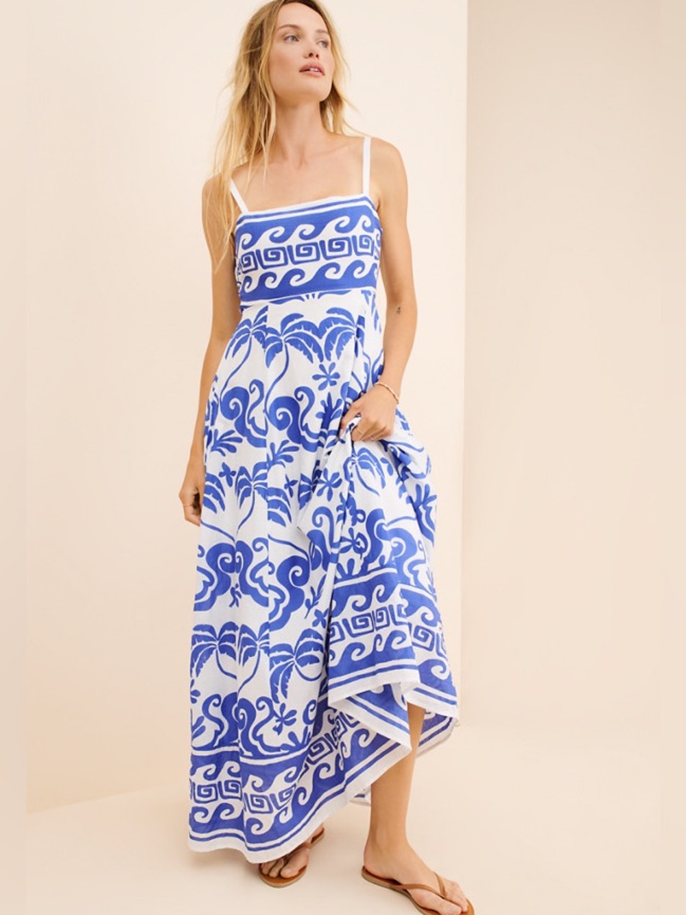 Beach Riot Rianne Printed Maxi Dress